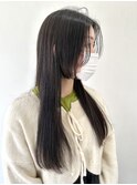 【FOLK】地毛でも透明感☆似合わせロング+切りっぱなしボブ♪