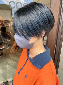 ヘア メイク ココ(hair make coco) ベリショ★ブルーカラー