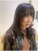 顔周りレイヤースタイル