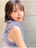 Aimee 町田　モカブラウン×ニュアンスミディ