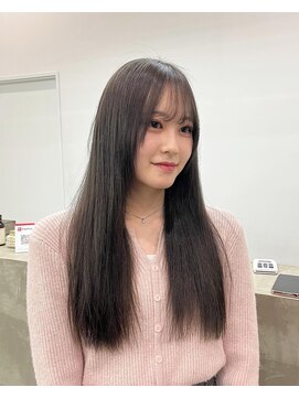 ノートエートル 西金沢(Nought etre) ダークグレーカラー10代20代30代ブリーチ透明感カラー髪質改善