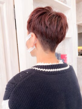 キャアリー(Caary) 福山Caaryハンサムショートヘア人気キャアリー刈り上げショート