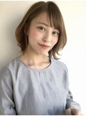 小顔美髪☆韓国風レイヤーカット×外ハネボブ[仙台]