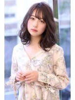 オーロ(ORO)&nbsp;モテ王道可愛いアッシュブラウンロブ