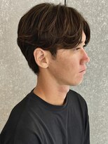 ニアウ 太田店(Niau)&nbsp;センターパートニュアンスパーマダウンパーマジェントルショート