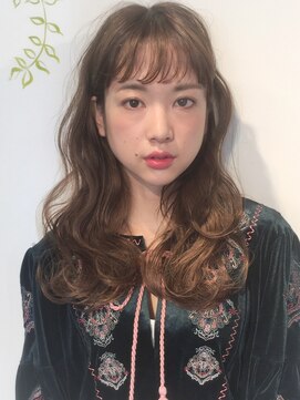 ヨヨ 人形町(YOYO) オリーブベージュ/ブリーチなし/20代/30代/40代