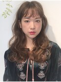 オリーブベージュ/ブリーチなし/20代/30代/40代