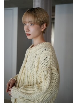 シセイ 青山(SHISEI) マッシュショート/ショート/ショートボブ/ベージュ