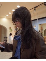 シム 千葉(sim) セミロングパーマ stylist今井