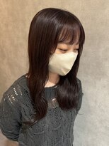 ヘアースペースブルームエア HAIR SPACE BLOOM Ea&nbsp;ピンクブラウンカラー
