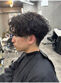 波巻きパーマツイストスパイラルパーマパーママッシュ#渋谷