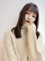 カナン(CANAAN)&nbsp;小顔　ぱっつん　ストレート