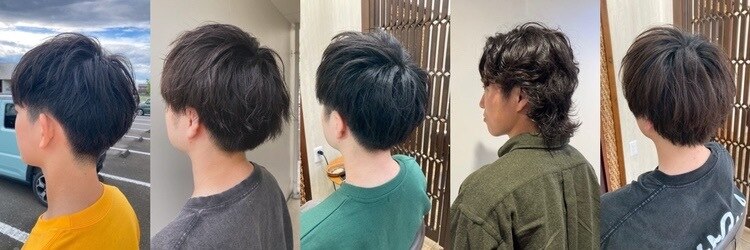 髪切美匠 青とそらのサロンヘッダー
