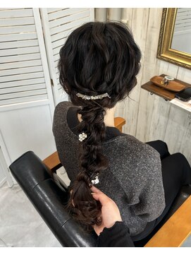 ルピナス(Lupine.) 【Honoka】ふわふわあみおろしヘア♪