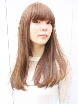 フリーダム アレッタ 倉敷駅前店(freedom aletta)の写真/ダメージレスにサラツヤストレートを叶えます☆何度も触れたくなる、驚くほど自然な柔らかい手触りに感動♪