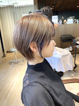 アマトウキョウ アユンチェ(AMA TOKYO×AYUNCHE) 韓国ヘア　2wayバング  レイヤーカット くびれヘア  顔周り