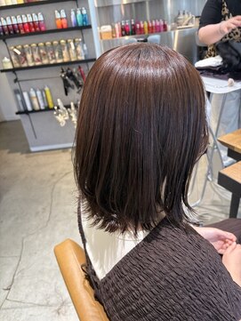 アヴァンスアンス 広島袋町店(AVANCE.ens) ブラウンカラー