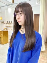 オーリーエトワ 御器所(oorry.etwa)&nbsp;【OORRY.etwa】髪質改善酸性ストレート×ミルクティーグレージュ