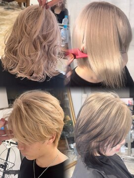 メゾン 心斎橋店(Maison) 心斎橋/ケアブリーチ/ダブルカラー/ハイトーン/ブリーチ/カラー