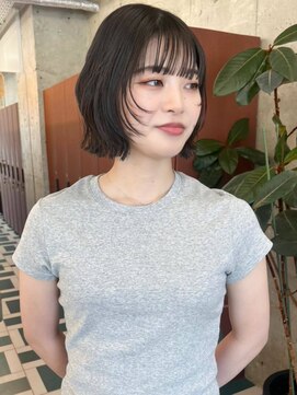 ノエ(noe) ミディアムヘア/デザインカラー/フェイスフレーミング/栄h181