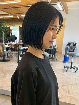 サクヘアー(39 hair) 【45.切りっぱなしボブ】酸性ストレート・白髪染め・学割も人気