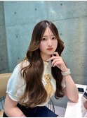ココアベージュ/小顔/オリーブグレー／髪質改善/天神/大名