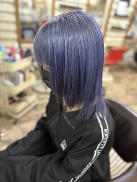 ラウラアンドロー(LAURA&RO) ダブルカラー/ケアブリーチ/インナーカラー/ベージュ【塚口】