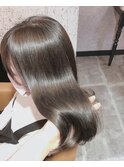 ミニウルフ髪質改善縮毛矯正酸性ストレートレイヤーカット/