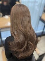 アリュウル 表参道 青山(Allure)&nbsp;ブリーチなしカラー！ヘーゼルベージュ×レイヤーカット○伊藤