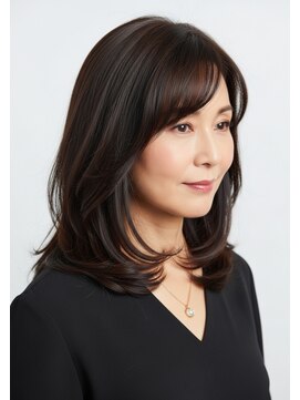 ヘアアンドネイルイミュン(Hair&Nail immune) ツヤカラー30代40代50代髪質改善白髪染めハイライト藤沢