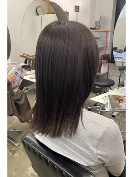 アコロン 武蔵小杉(acoron.) 広がりを抑えた柔らかミディアムヘア×武蔵小杉