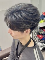 ディア 大宮店(DIA) 大宮ニュアンスフェザーパーマメンズ毛流れパーマナチュラルヘア