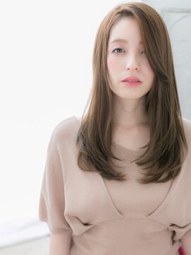 アルバハナレ 横浜(αlba HANARE) 関内/髪質改善/カーテンバング×顔周りカットレイヤーロングn