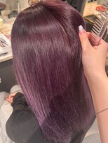 ユナイテッドビューティーウェストコースト(UNITED BEAUTY WEST COAST) 透明感ピンクパープル/ミディアムストレート