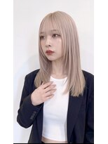 リシェイルノイ(RICHAIR.NEU)&nbsp;ブリーチ２回必須/ロイヤルミルクティー/金山