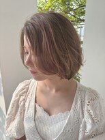 ユウヘアー 本山店(U Hair)&nbsp;透明感アッシュブラウン♪/極細ハイライト