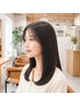 【平日限定】≪ご新規様≫カット+縮毛矯正¥9900~