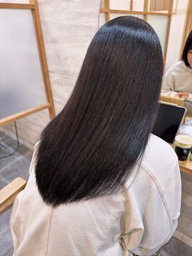 ジーナ ガーデンズ千早(Zina) 《Zina千早 藤》縮毛矯正/髪質改善/暗髪/20代30代40代