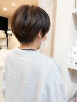 キャアリー(Caary) 福山Caary20代30代40代50代60代ショートヘア小顔補正立体カット