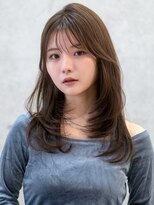 オーブヘアー アイス 刈草店(AUBE HAIR ice)&nbsp;20代・30代_韓国_セミロング