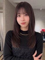 エトワ 中央店(etoi)&nbsp;大分韓国かき上げレイヤーカット大人レイヤー顔まわりレイヤー
