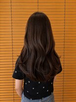 オーガニックエコ 川越(organic+eco)&nbsp;20代30代夏ゆるふわロング/イルミナカラーブラウン/髪質改善