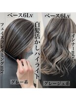 ワールドオーダー 天王寺店(WORLD ORDER)&nbsp;白髪ぼかしハイライト 1094