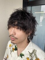 ジェリカ(Jlica)&nbsp;メンズワイルドミディアム　サーフカール　ツイストスパイラル