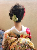 和装着物へアセット★振袖・袴に（成人式・卒業・入学・入園）