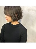 ハイライト×軽めショートボブ