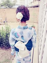 ハウスアンドヘアーワークス(House&Hair works)&nbsp;浴衣アップスタイル