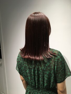 アディクト 綾瀬(ADDICT) 【ADDICT_YuuYa】ラズベリーピンク_切りっぱなしロブ