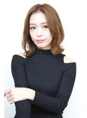 大人の柔らかミディアムウェーブ☆