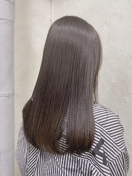 アリー 原宿 表参道(ALLY) 【ALLY宍戸】ブリーチなしグレーベージュ